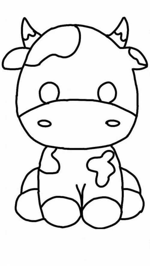 Cách tô bò sữa bằng bút chì màu cho bé 3 tuổi