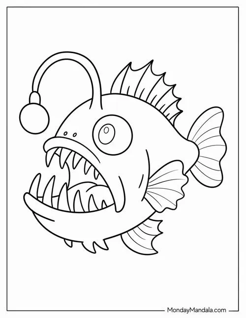 Hình vẽ tranh tô màu cá sấu cảnh hoạt hình dễ thương