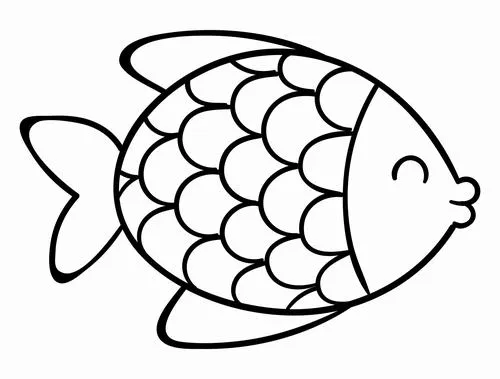 Con cá bơi lội đáng yêu trong tranh tô màu bé nào cũng thích