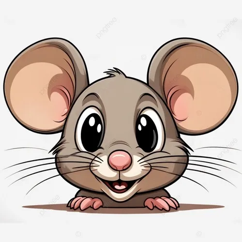 Bộ tranh tô màu con chuột đáng yêu giúp bé sáng tạo mỗi ngày