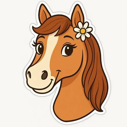 14 Tranh con ngựa dáng đẹp giúp bé luyện tay và cảm nhận sắc xuân