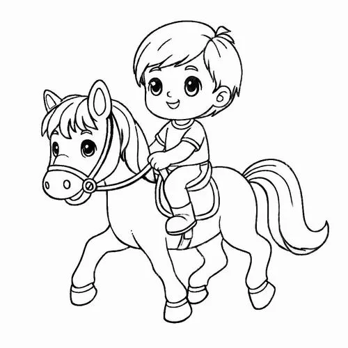 2 Bé tập tô ngựa vằn đen trắng đơn giản mà nhìn là thích ngay