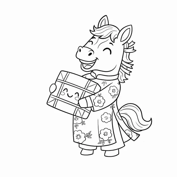 1 Bộ tranh tô màu con ngựa rực rỡ đón xuân Bính Ngọ cho bé mê vẽ