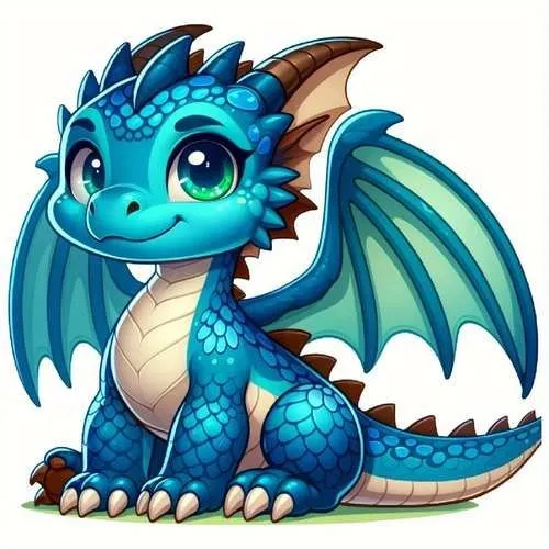 2 Hình tô màu rồng phun lửa cho trẻ sáng tạo