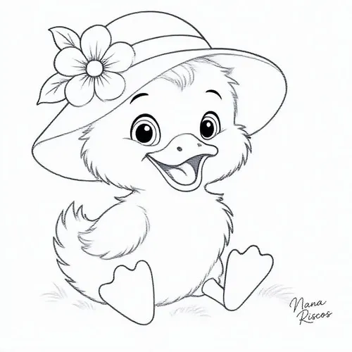 22 Hoạt động tô màu vịt con vàng giúp bé thêm tự tin sáng tạo