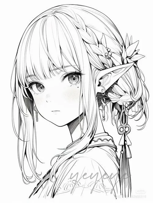 18 Tô màu sáng tạo công chúa anime ngầu cho bé 5 tuổi