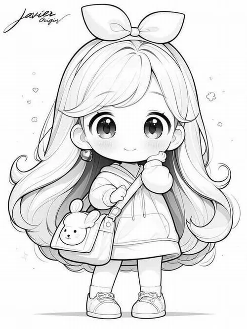 Mẫu tranh tô màu công chúa tóc mây cho trẻ 6 tuổi