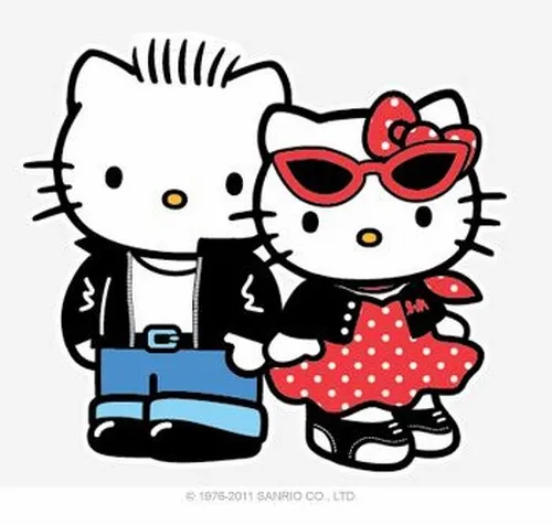 Mẫu tranh Dear Daniel cùng Hello Kitty cho giờ chơi thêm vui