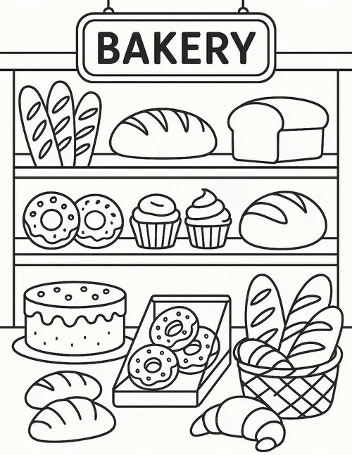 42 Hình vẽ tranh tô cupcake pastel mềm mại