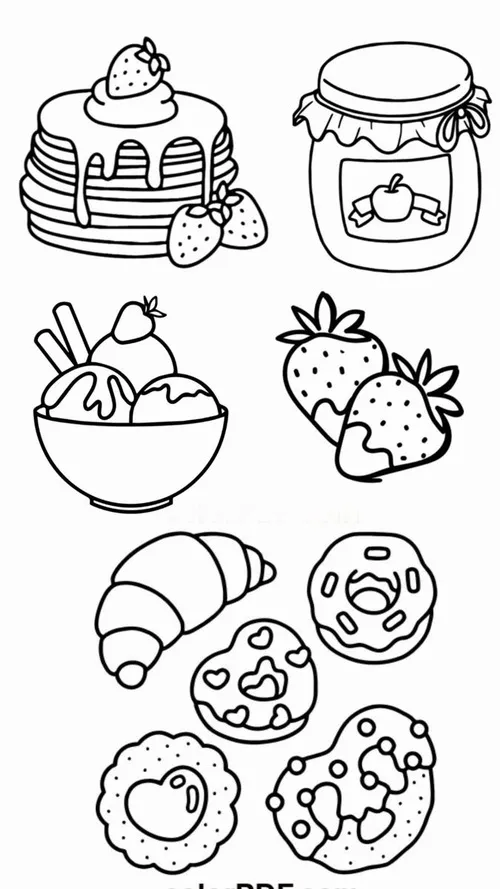 41 Bé tập tô màu trà sữa nhỏ đáng yêu cho bé 5 tuổi