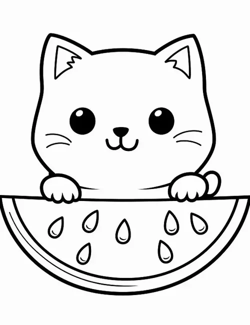 11 Bé tập tô dưa hấu và học nhận diện từng mảng màu thân thuộc