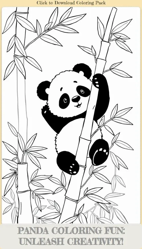 18 Trang tập tô panda mẹ và con quấn quýt tạo cảm giác ấm áp