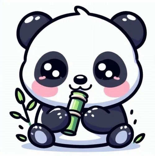 2 Tô màu panda trắng đen cực dễ mà bé nào cũng thích mê