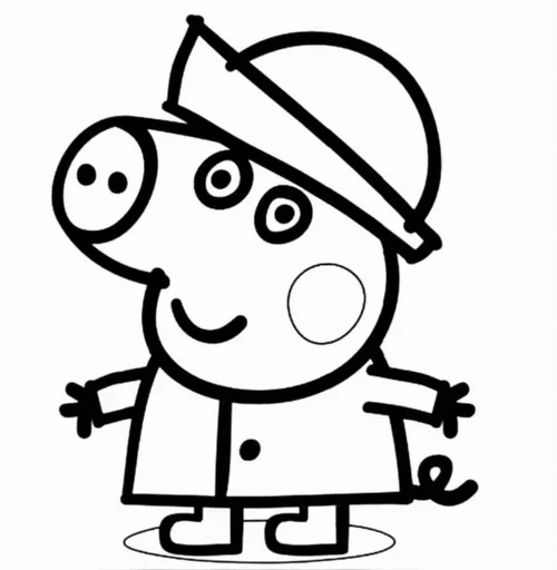 Hoạt động tô màu Heo Peppa giúp bé tập trung và phát triển kỹ năng