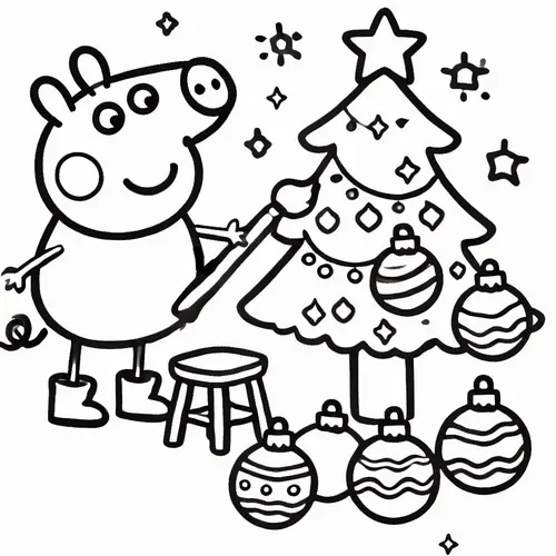 Trang tô màu Heo Peppa cho bé trải nghiệm sáng tạo đầy cảm xúc