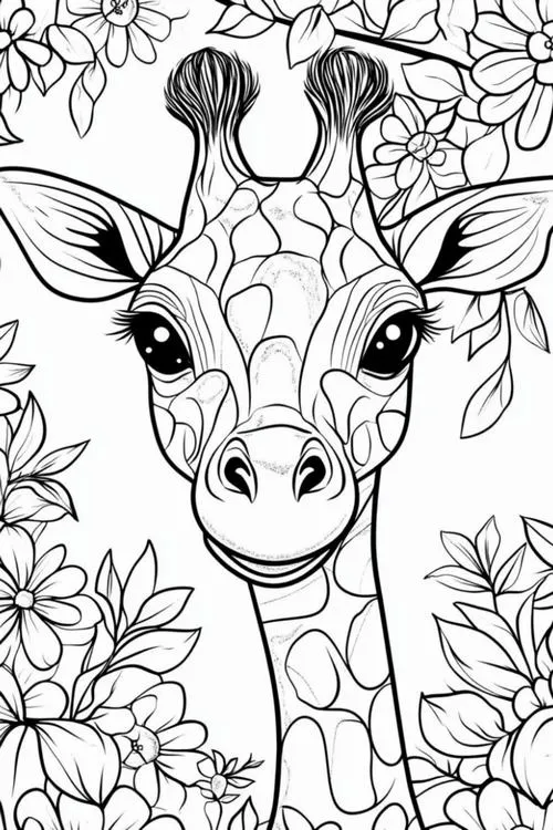 Trẻ học tô màu hươu chấm bi phát triển vận động tinh cho trẻ 6 tuổi