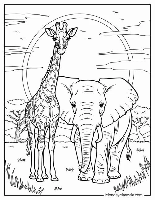 Trẻ học tô màu thú cao nhất nhận biết màu sắc