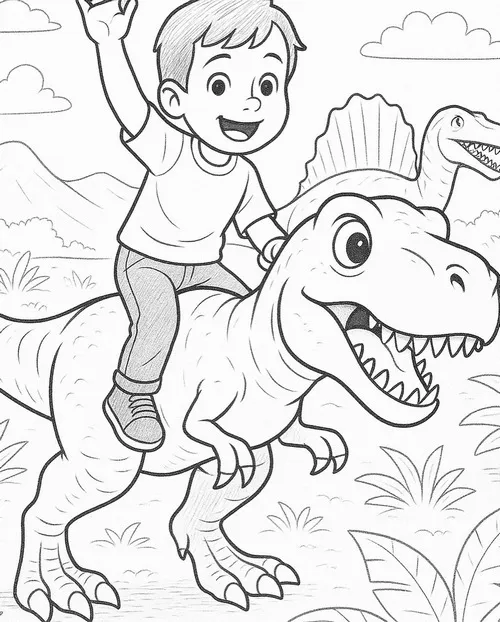 118 Hoạt động tô màu khủng long nở trứng giúp bé học kiên nhẫn