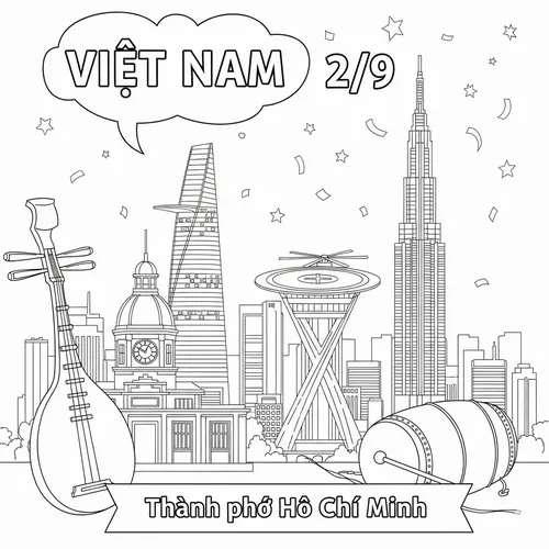 7 Phụ huynh cùng con tô lá cờ Việt Nam mỗi dịp lễ lớn