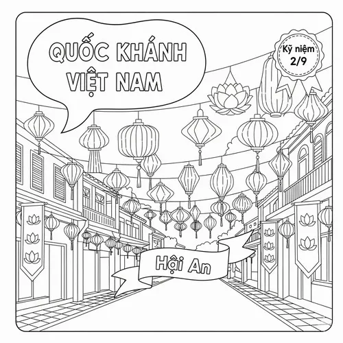 18 In hình tập tô lá cờ Việt Nam rõ từng cạnh cho trẻ 4 tuổi