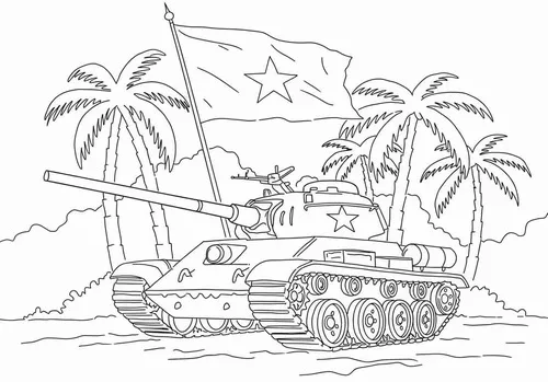 10 Tranh tô lá cờ giúp bé tự hào hơn trong ngày Độc Lập