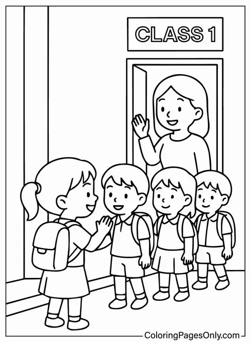 Trang học tô màu bảng chữ cái to rõ bé nào cũng thích cho trẻ 4 tuổi