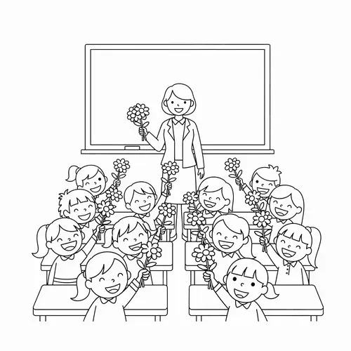 Bộ tranh tô màu giờ mỹ thuật bé tô bút chì màu rực rỡ