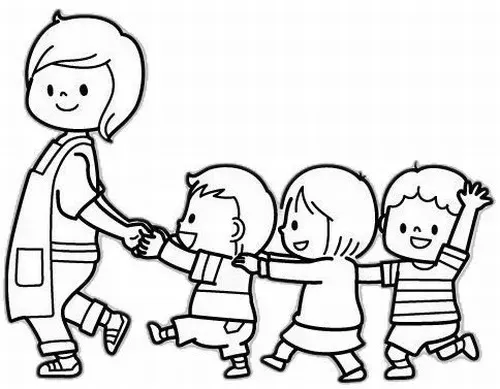 Bộ tranh tô màu bé và bạn cùng bàn đọc sách dưới ánh nắng cửa sổ