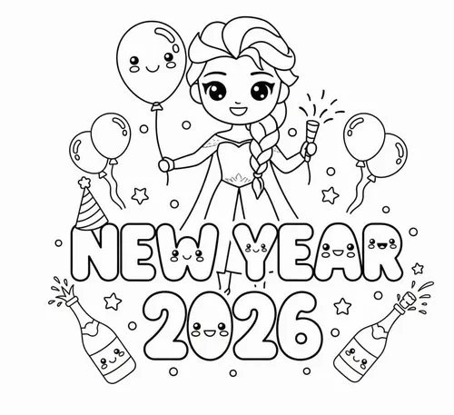 6 Gợi ý tranh tô màu Tết 2026 để bé thỏa sức sáng tạo trong mùa xuân