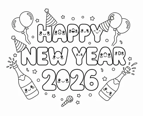 7 Trang tô màu chủ đề Tết Bính Ngọ giúp bé nhận diện văn hóa truyền thống