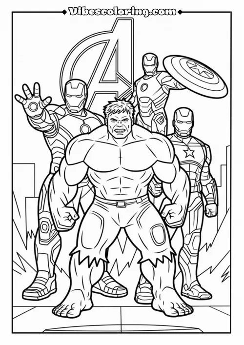 8 In hình tập tô Hulk nâng tảng đá tạo cảm hứng