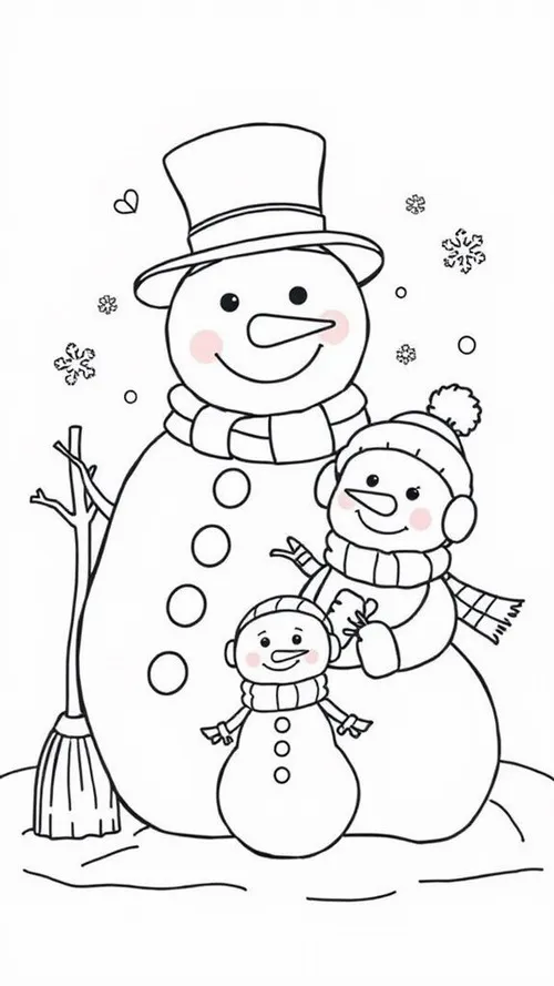 12 Mẹo tô người tuyết đơn giản mà tranh vẫn lung linh vô cùng