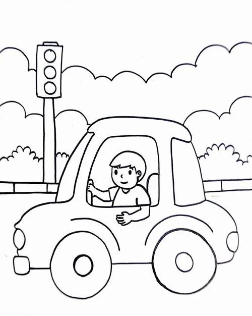 18 Tô màu sáng tạo xe cứu thương vô lăng kính chắn gió