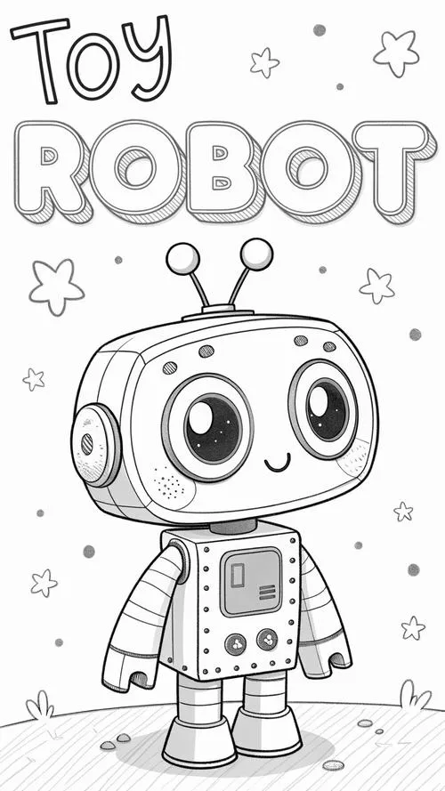 55 Bộ tranh tô màu robot biến hình cực ngầu giúp bé mê tô suốt buổi