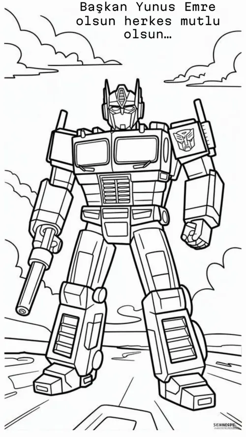 2 Hình tô robot hợp thể nhiều khớp giúp bé luyện tập sự tỉ mỉ