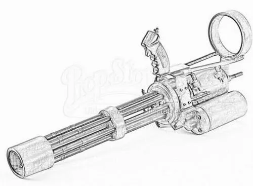 In hình tập tô súng tự động chi tiết nòng súng báng súng rõ