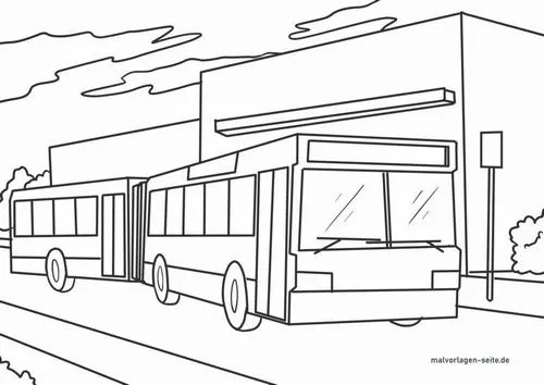 Tập tô xe buýt giúp bé làm quen phương tiện công cộng