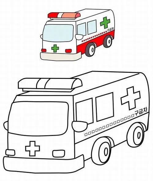 In hình tập tô xe cứu thương còi hú vang lên