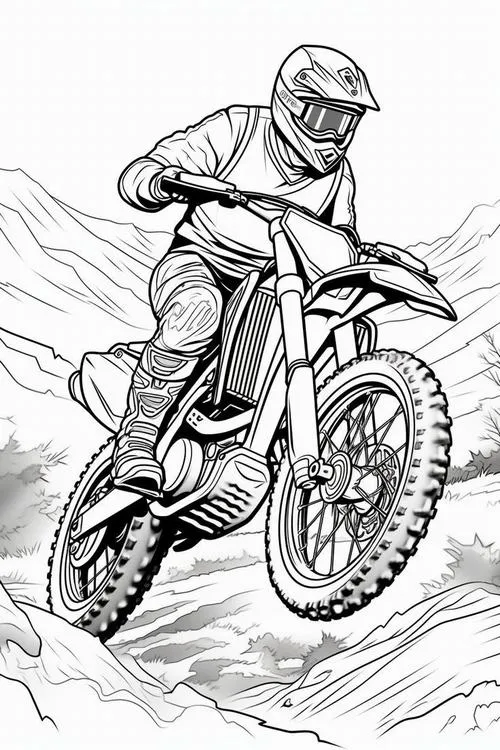 Trang tô màu phương tiện xe máy tay ga màu sắc thân xe