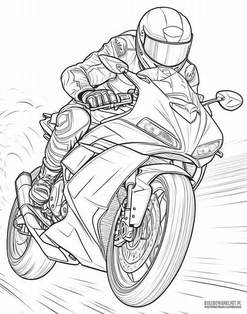 Tô màu vui tranh xe máy cảnh sát đồ chơi bố mẹ cùng bé