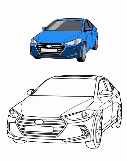 1 Cùng bé khám phá thế giới giao thông qua tranh tô màu ô tô