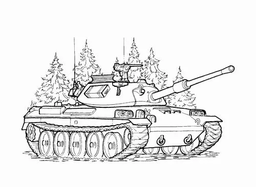 Cách tô xe tăng phòng không màu rằn ri đơn giản