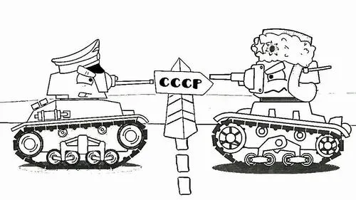 11 Xe tăng KB 44 trong tranh tô màu phong cách Gerand nhìn là mê