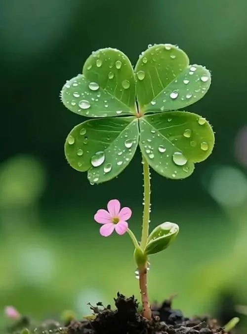 Sắc xanh lá của cỏ 4 lá truyền niềm tin cá nhân