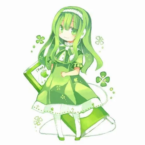 Ảnh đại diện mang lộc cỏ 4 lá biểu trưng khởi đầu mới nhẹ nhàng