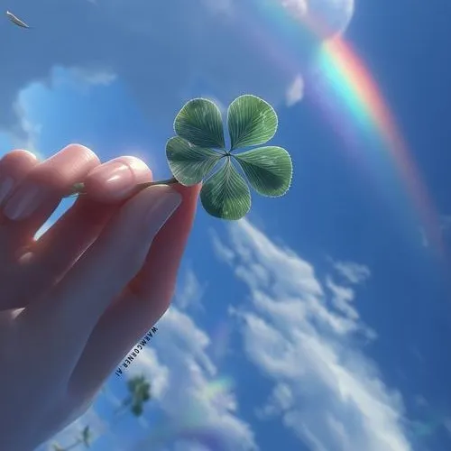 Nền ảnh tinh khiết tôn biểu tượng may mắn hiếm