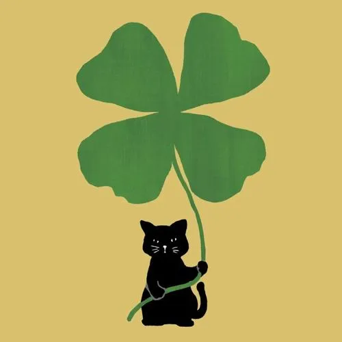 Avatar phong thủy cỏ 4 lá lan tỏa năng lượng xanh an tâm