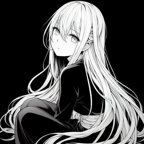 Chân dung đen trắng tối giản đậm chất nghệ thuật đương đại