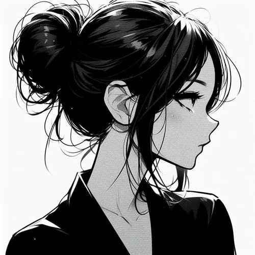 Ảnh cá nhân Zalo nữ đen trắng phong cách hoài niệm cổ điển