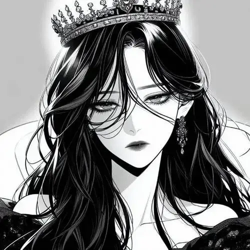 Avatar nữ đen trắng dành cho người không cần nổi bật vẫn gây ấn tượng